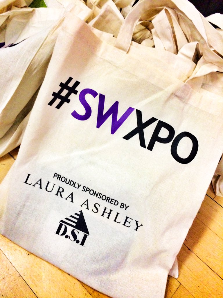 SWXPO's tweet photo. #swxpo bags at the ready packed full of goodies by our trusted exhibitors. #freestuff #promotion https://t.co/eSmJ19Pg4n