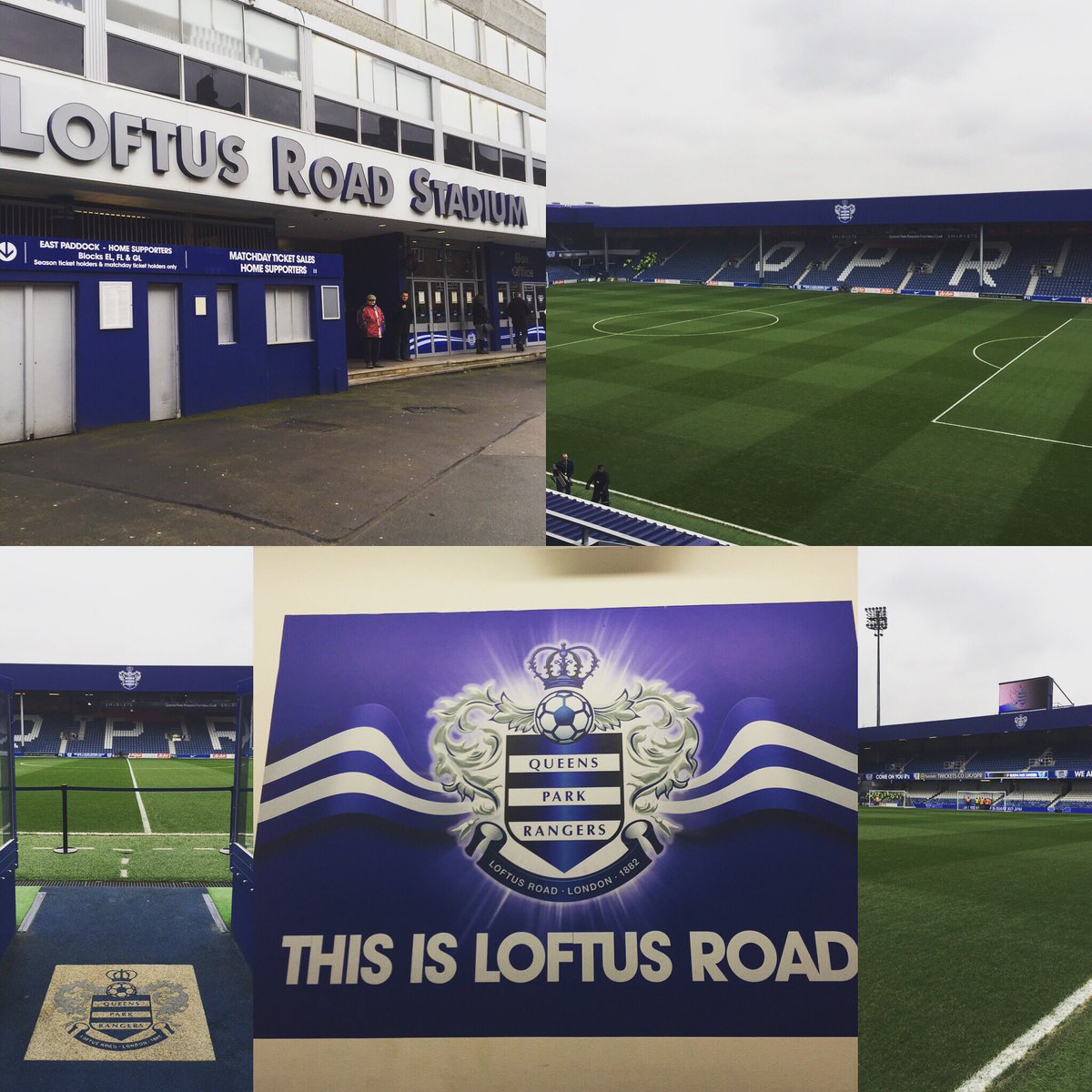 FulhamFC's tweet photo. Welcome to Loftus Road for our match today v @QPRFC #QPRvFFC #COYW https://t.co/3PPB2njUnE