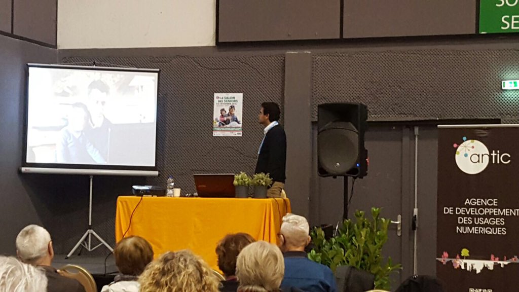 pays_basque's tweet image. @Robosoft @AG2RLAMONDIALE #Kompai un robot domestique d'aide à domicile