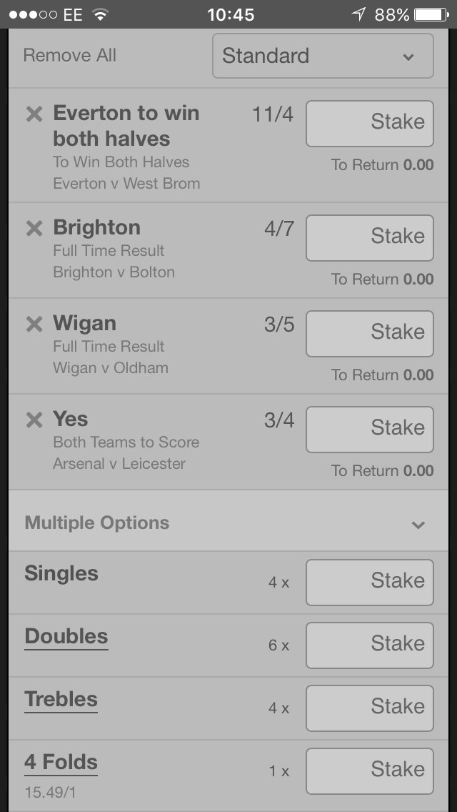 Challengewins's tweet photo. Great odds on this acca for the weekend 15/1!!! https://t.co/LbezT7Ts1d
