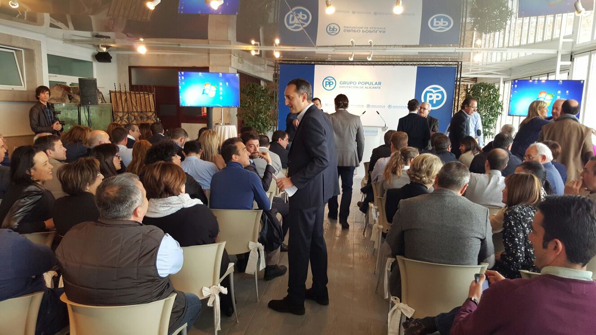 sanchezcesar's tweet photo. Jornada matinal para explicar los Presupuestos 2016 del Gobierno Provincial. @dipuAlicante https://t.co/u5XRrPhlHZ