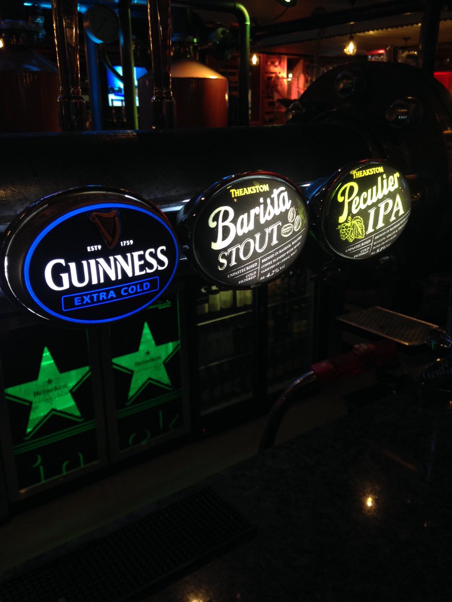 TheGillsFC's tweet photo. FACTORY: Enjoy our wide range of beers from 11am, be it guest ales or your favourites! #GFCfactory https://t.co/fP1r4dhCU3