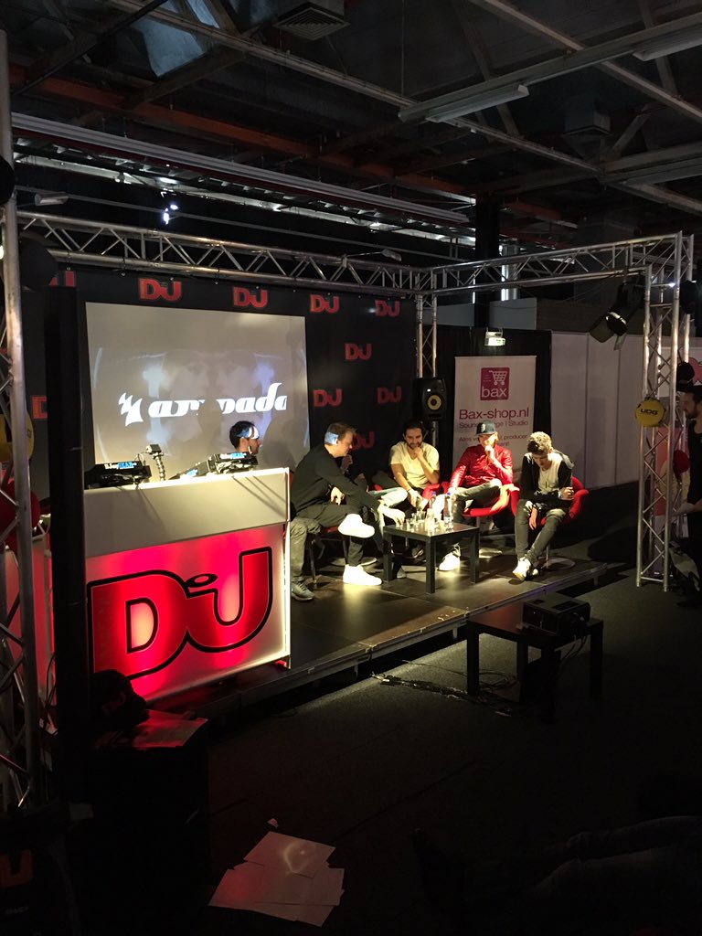 Taking over the <a href="/DJmag/">DJ Mag</a> stand at <a href="/Dancefair/">Dancefair</a> <a href="/ANOTR/">ANOTR</a> <a href="/DeHofnar/">De Hofnar</a> <a href="/DavidGravell/">David Gravell</a> <a href="/rubenderonde/">Ruben de Ronde</a> <a href="/marksixma/">Mark Sixma</a> #armadamusic