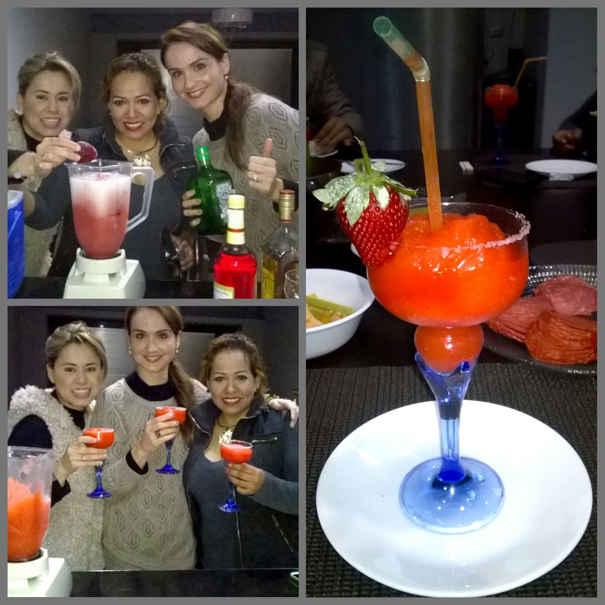 MONICKAAM's tweet photo. #margaritadefresa ya nos pueden invitar y pedimos barra... 😉.! ; cómo siempre rica noche! @PATTIEL77.  #ILY https://t.co/7BUbZ4Ji8y