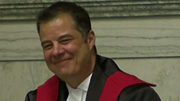 CBCNews's tweet photo. Winnipegger sworn in as 1st transgender judge in Canadian history https://t.co/F6Qs58khjL https://t.co/i1Ux7Axmbw