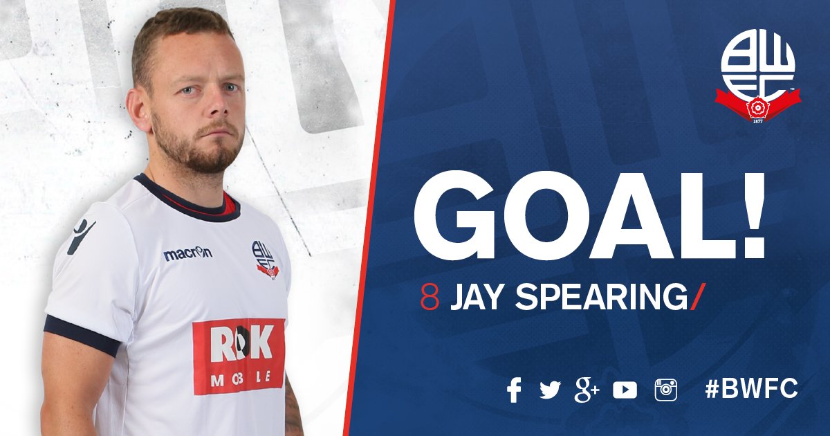 OfficialBWFC's tweet photo. GOAAAAAAAALLLLL!!!! JAY SPEARING!!!! (52) 2-2 #BHAvBOL https://t.co/vHfLe7y00u