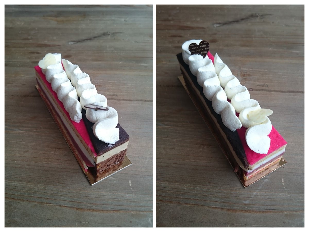 IsabelleBoizis's tweet photo. Nice pâtisserie sharer this Valentine @annacakecouture. Which side will you eat? #ValentinesDay #patisserie #Clifton https://t.co/PhXU0q4jE0