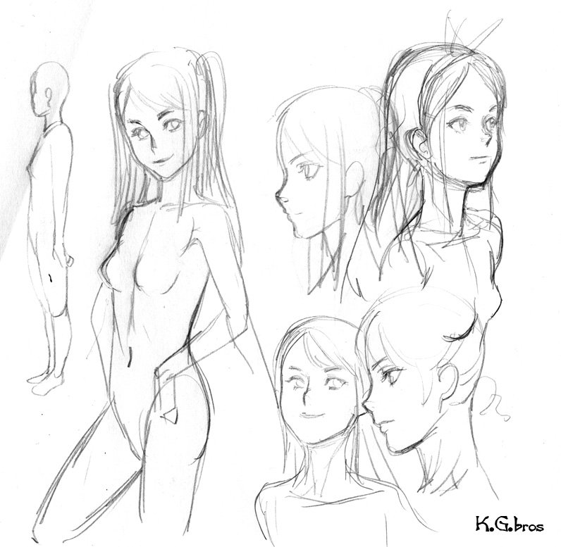 創作に役立たない落書きは、画力維持に繋がるか?
答えは「ほぼNO」と思います。
慣れた絵の形状・パーツ配置には役立つものの
それ以外の絵には役立ちません。
自分の名前は上手く書けるが、普段書かない字を
上手く書けないのと同じです。 