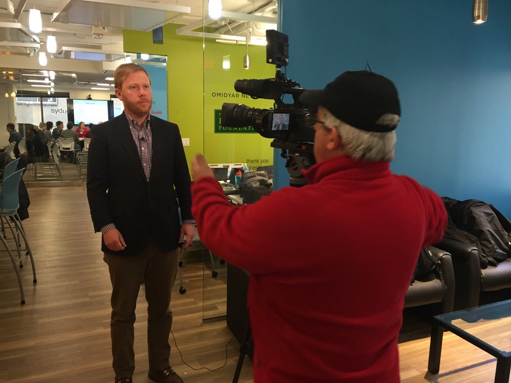 DDOTDC's tweet photo. #vzHack event getting some media coverage. Director Dormsjo says we want to have a data driven process. https://t.co/eS4HIwoIb5