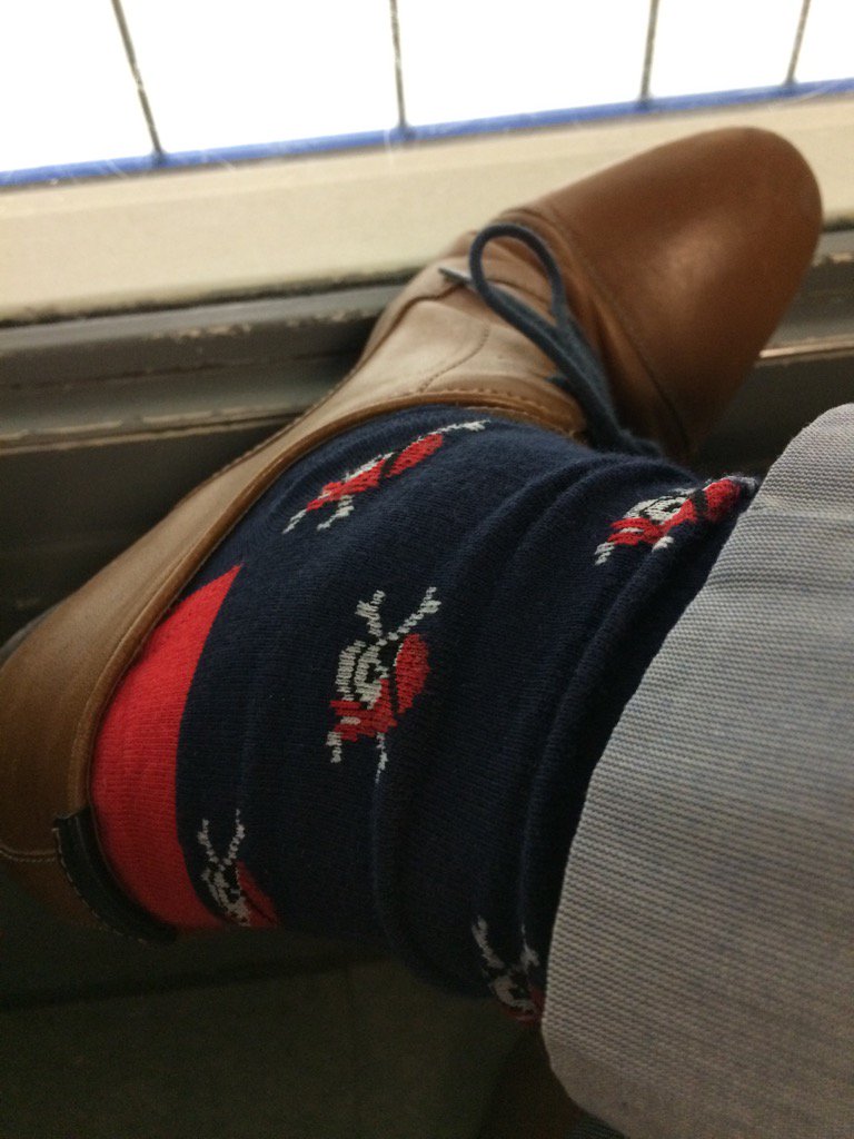 purple446's tweet photo. Sock game is on point! #assInclass #aaaaargh https://t.co/LkSKR7rOW3