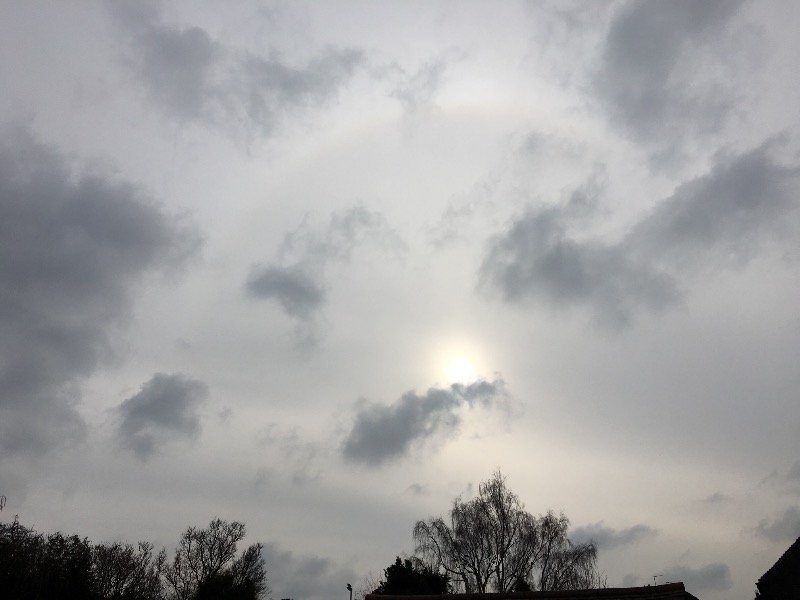 swisweather's tweet image. Nice example of altostratus with fractus below #cloudgeek #ukweather