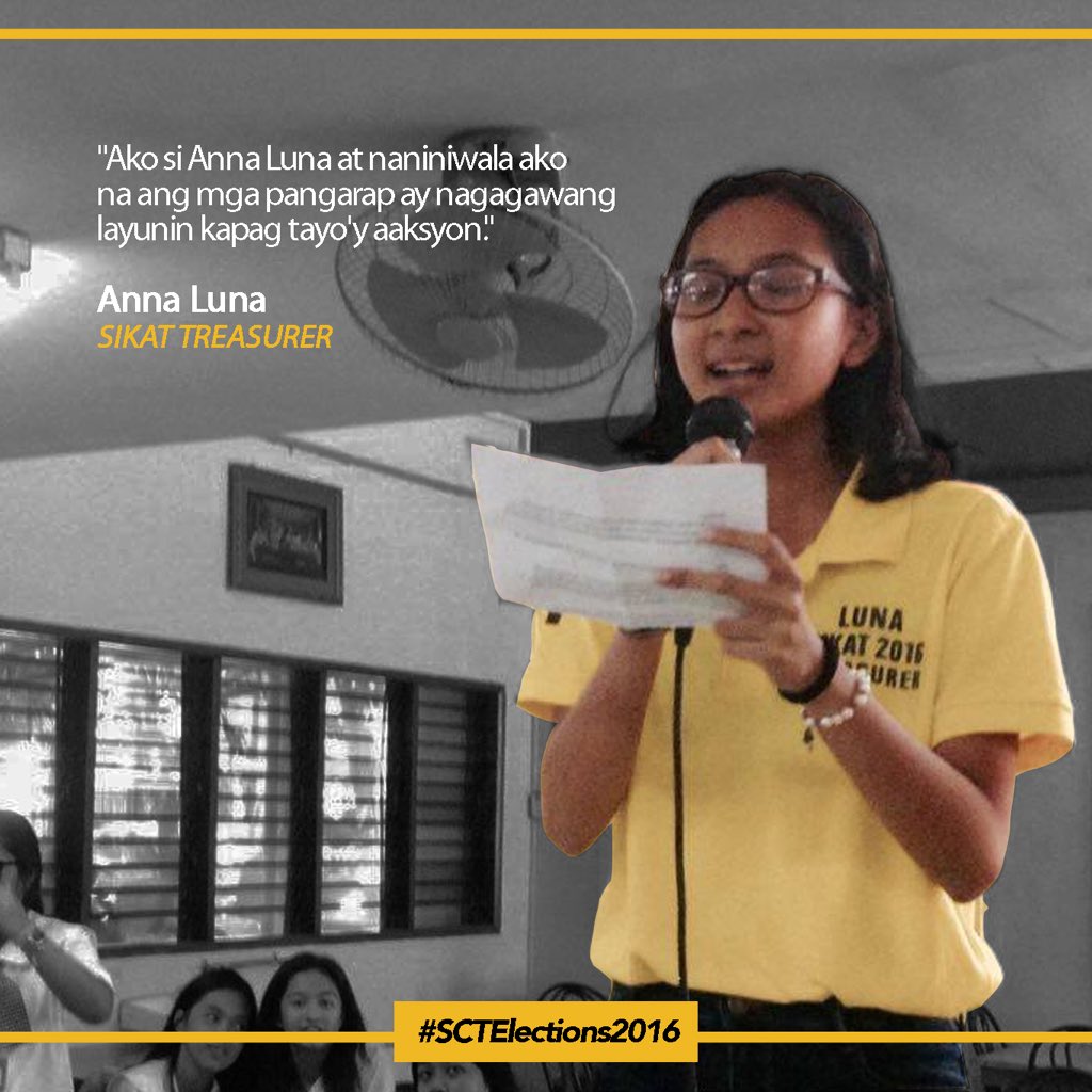 SCTPowerhouse's tweet photo. #YouGotThePower to make the RIGHT choice.

Who will be your the next SCT TREASURER? https://t.co/kyS6sWF8xh