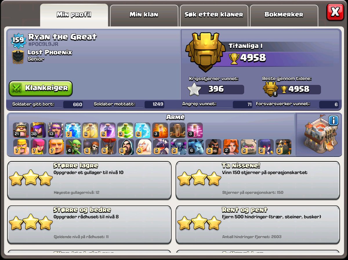 RyanClashes's tweet photo. Is today the day? #legend #lostphoenix @RyanClashes @spencer23dollar @GaladonCoC @Daddy_Clash @ https://t.co/CWdwdmB5bu