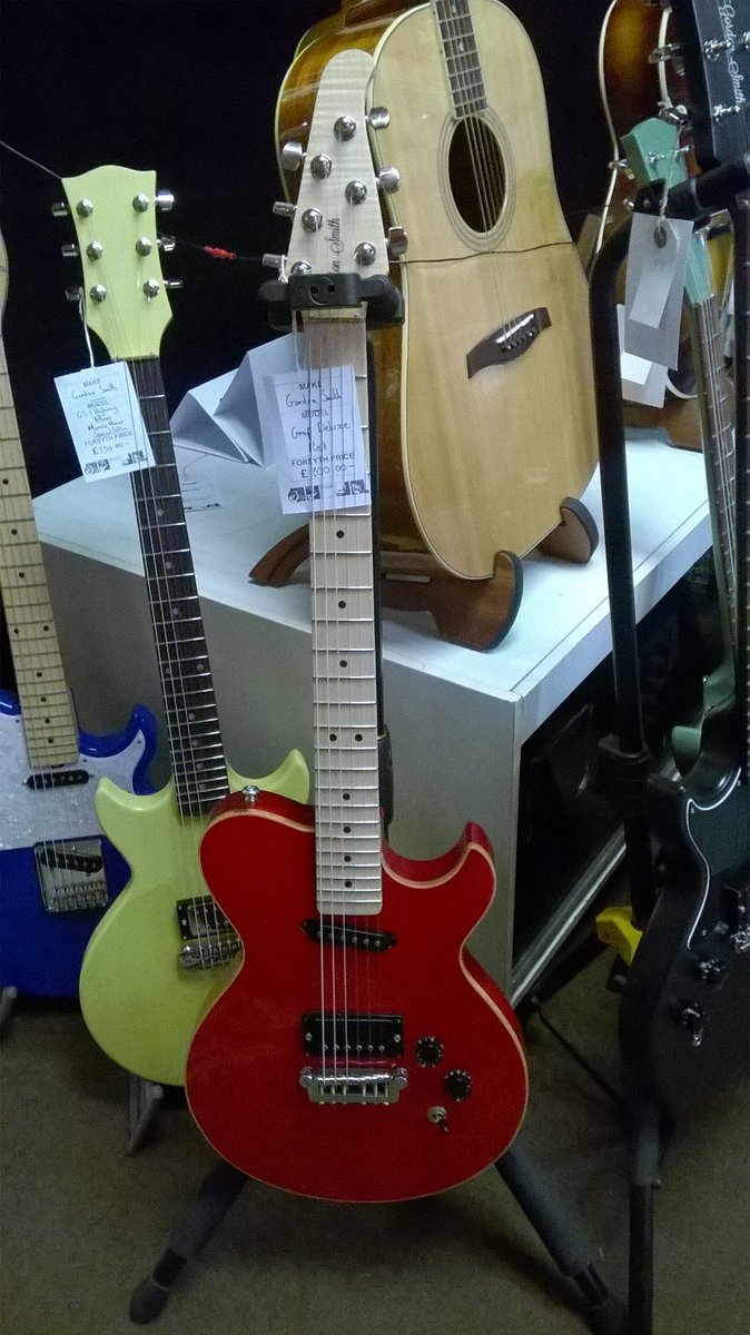 Like this lovely <a href="/GSGuitars/">Gordon Smith Guitars</a> Graf deluxe from the new Higham Ferrers workshop. #ValentinesDay