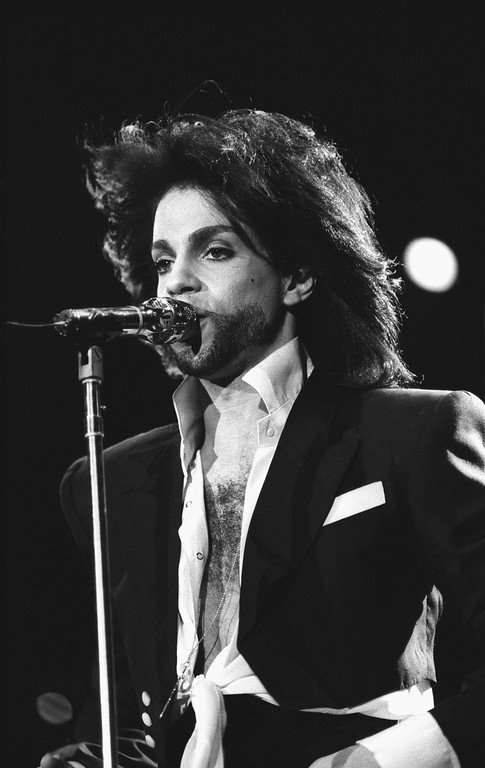 Image result for prince on tour 1990