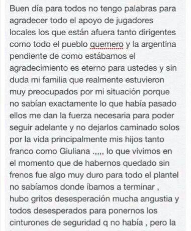 rolymengual's tweet photo. Comunicado y agradecimiento de @patotoranzook ⚽ #Huracán https://t.co/3ntTrGQhbz