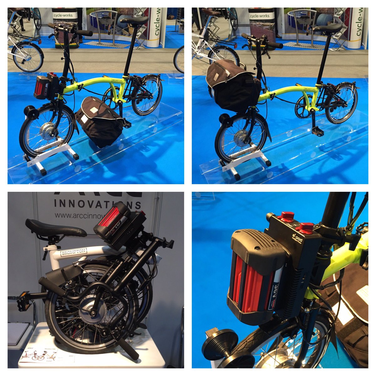 arccbikes's tweet photo. #brompton with #arccpowersystem, https://t.co/TF5pCqdczL