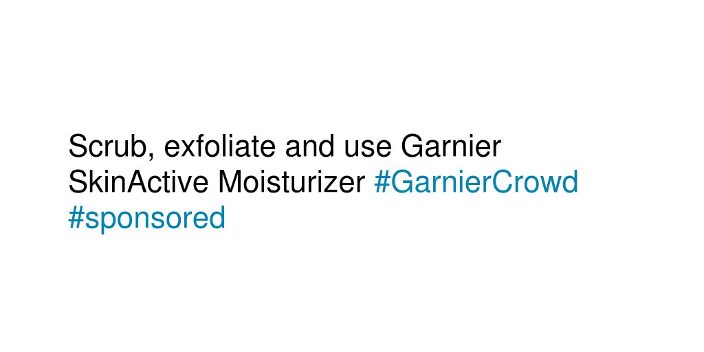 sheisvicious's tweet photo. How do you plan to get your skin gorgeous glowing for a Valentine’s Day date? #GarnierCrowd #sponsored https://t.co/3iHpracLLN