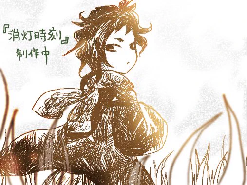 元からこんな感じの絵～! #繋がらなくてもいいから俺のデフォルメを見てくれ 