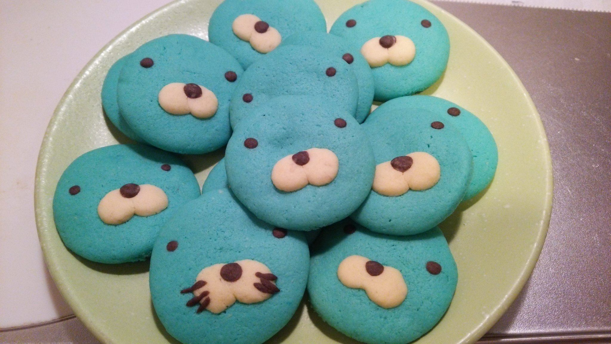 はなげ 1y ぼのぼのクッキーできたで T Co L3elbghyej