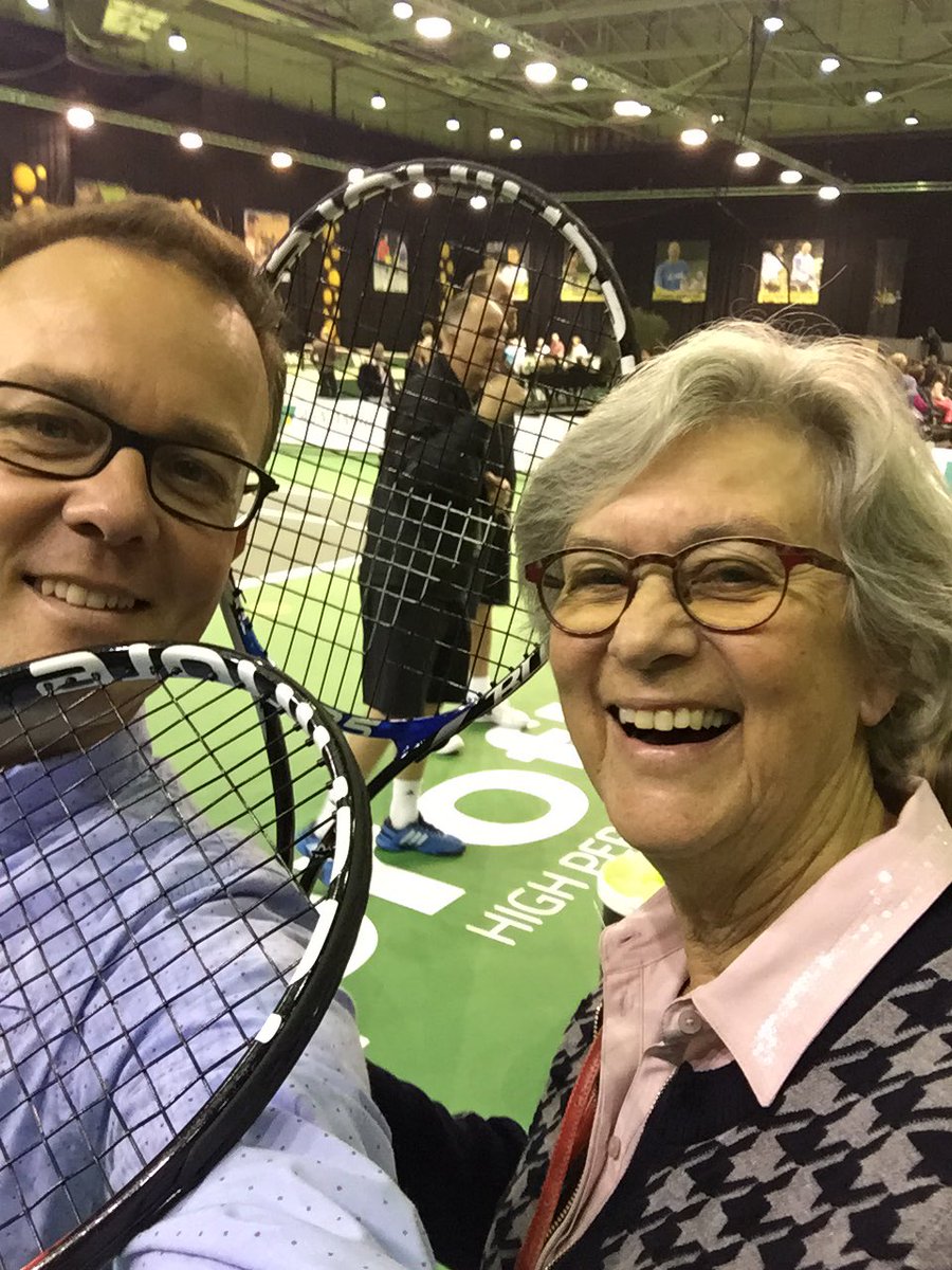 Tennisles van Martin Verkerk #abnamrowtt