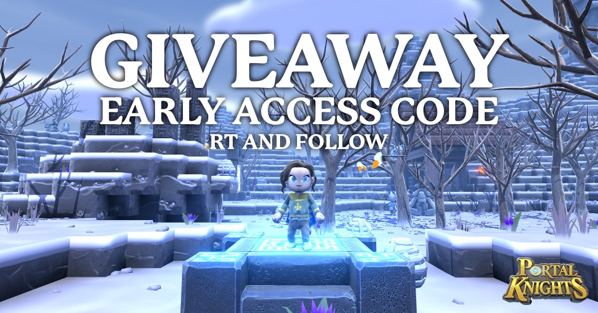 PortalKnights's tweet image. We have 3 #PortalKnights Early Access codes up for grabs! To be in with a chance of winning, RT &amp;amp; Follow! Good luck.