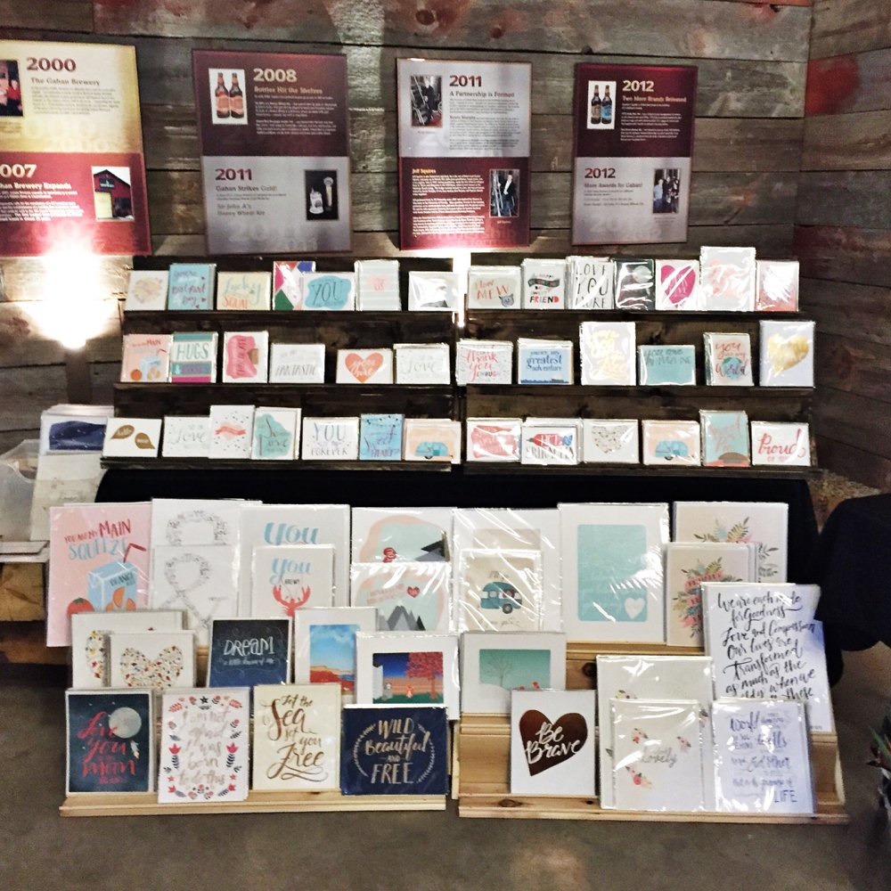 iamrachelpeters's tweet photo. my sister @kimroachdesign has her awesome VDAY cards at #onestoppopup @PEIBrew today 12-9! ❤️❤️❤️ https://t.co/Fs9e2HNVGx