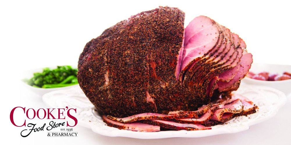 CookesFoodStore's tweet photo. Throw it in the smoker, your Valentine will love our Elm Hill Whole Bone In Hams for .99¢/lb while supplies last! https://t.co/USxql0yKsg
