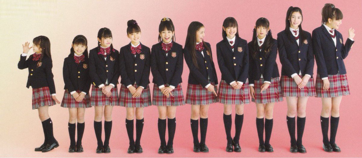 疑惑の武藤会長（笑） L to R #菊地最愛 #水野由結 #佐藤日向 #堀内