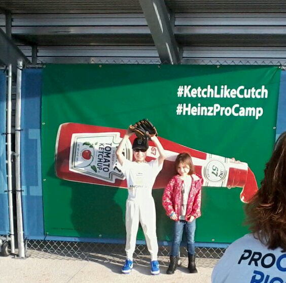 ScottKrouse1's tweet image. @HeinzKetchup_US 70 and sunny in Bradenton #KetchLikeCutch #HeinzProCamp