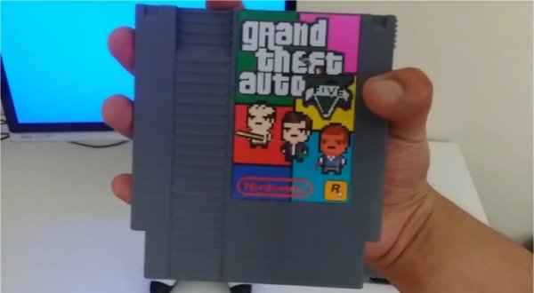 VideogameCave's tweet image. #ElChisteDeHoy #HumorVintage #HumorRetro #HumorFriki #NES #GTAFive #GTAV