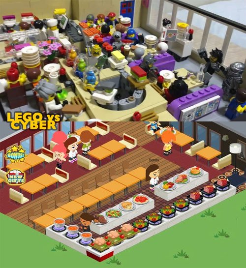 toysrevil's tweet photo. #onTOYSREVIL: https://t.co/P4G5o48eDj Moving LEGO Sushi Train ... and remember #CafeWorld? :p https://t.co/IwwEPhvc58