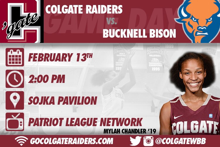 ColgateWBB's tweet photo. Game day Game day!! 👏🏽👏🏽👏🏽 #foecwbb https://t.co/zeBccIDdPI