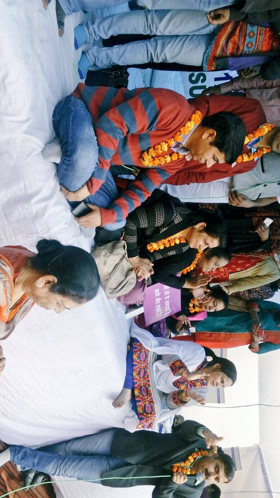 BhintalChand's tweet photo. @AIGNFNURSES 2nd day strike by SJH volunteers...Nurses unity Jindabad.... https://t.co/TqqdguLHk0