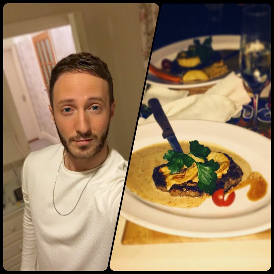 Cheers #aromas for the top class steak last night! Brilliant birthday celebrations for @LuluBelis 😘👏