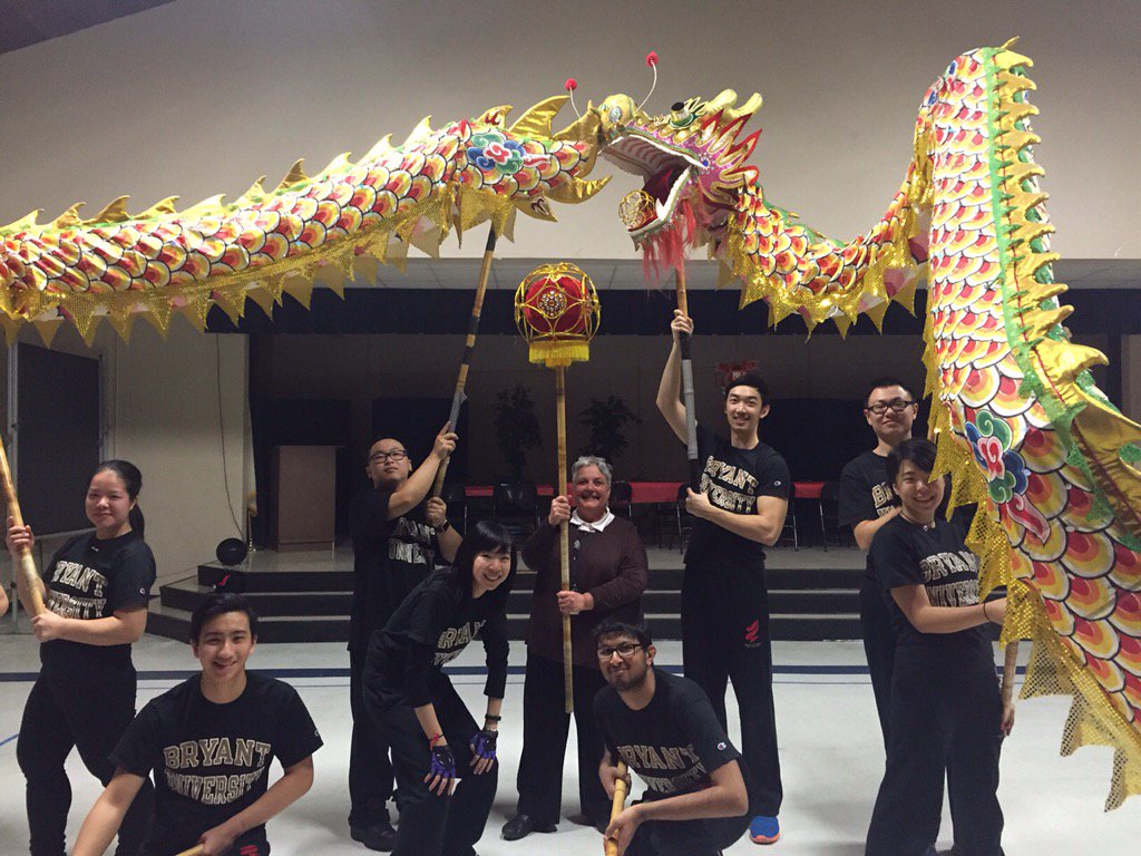 Thank you <a href="/BUdragondance/">Bryant Dragon Dance</a> <a href="/highland_grille/">Highland Grille/Campus Cafe</a> #luckyhouserestaurant