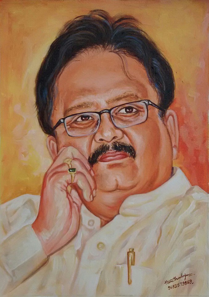 StroCurve's tweet photo. #Strocurve
#Singer S.P Balasubrahmanyam Garu.
Medium: Acrylic on Canvas
For more details contact us: +91 9652579869 https://t.co/eCZg0ISdLH