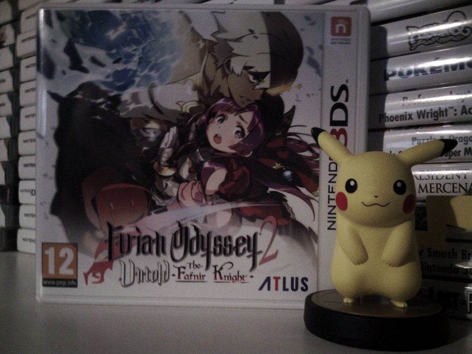 AllegoryEX's tweet photo. This is my plan for the rest of the weekend. Got myself a copy of #EOU2 and my first #amiibo. #Gaming #Nintendo #3ds https://t.co/Sh6MPyb49u