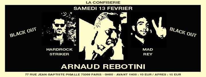 Evenements_CITY's tweet photo. CE SOIR Black Out Arnaud Rebotini * Mad Rey (Dko) v
La Confiserie-Sweet Club #Paris
https://t.co/BTHeU0RRzi https://t.co/HBola5UnTD