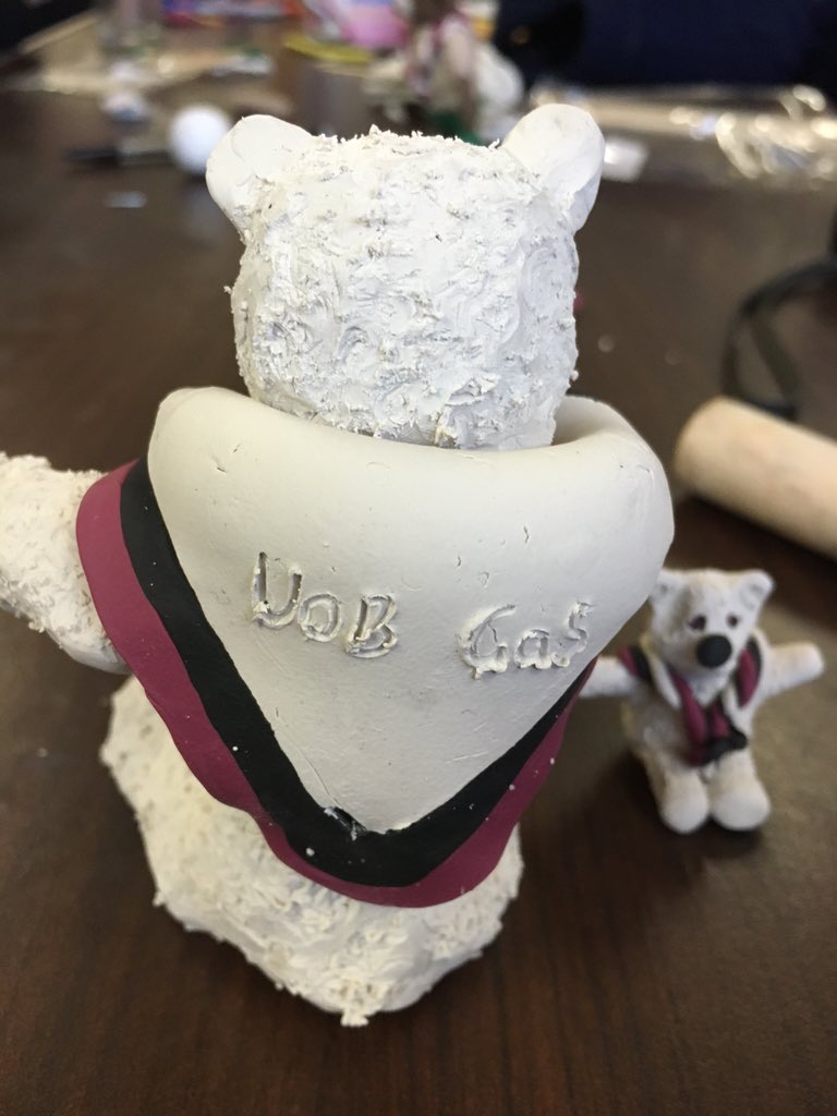 UoBGaS's tweet photo. Herbert III in plasticine! #Feburally https://t.co/svAaaryP5C