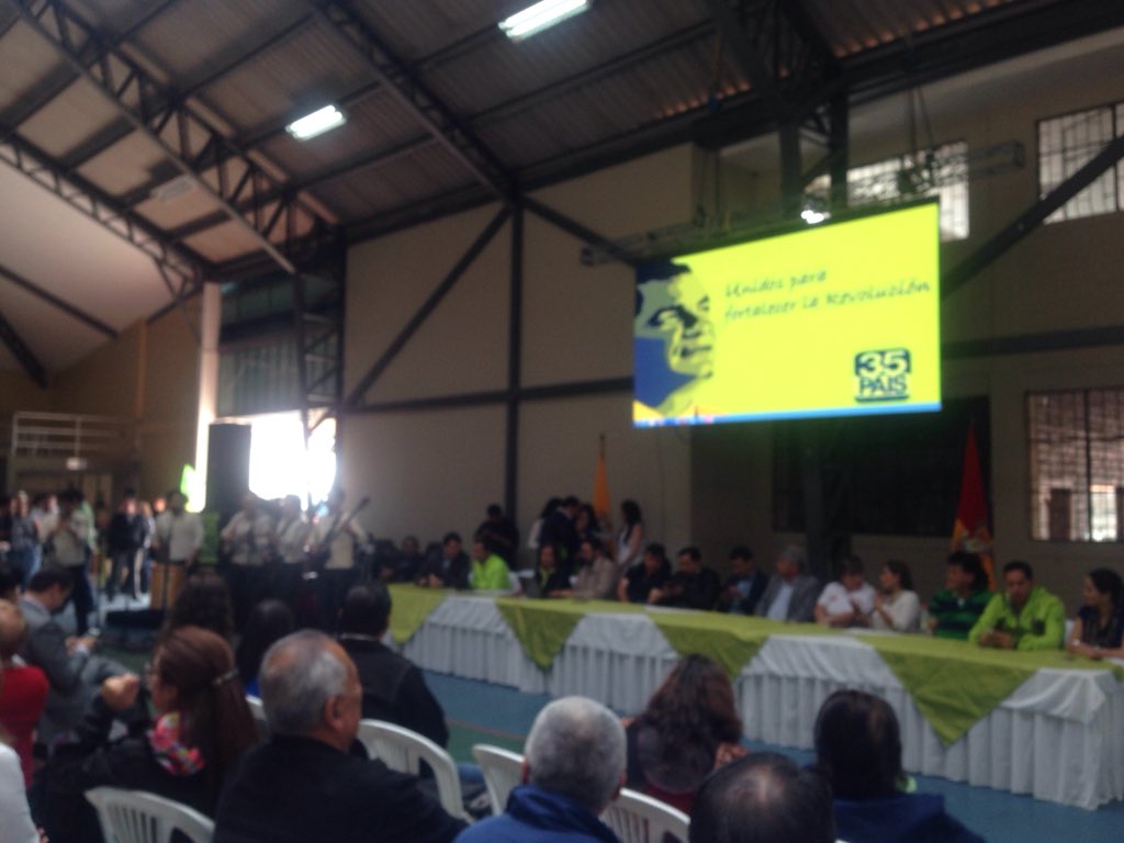 Kyoss85's tweet photo. Rendición de cuentas Alianza País Azuay, masiva acogida #PatriaParaTodos https://t.co/jOwMKilxVw