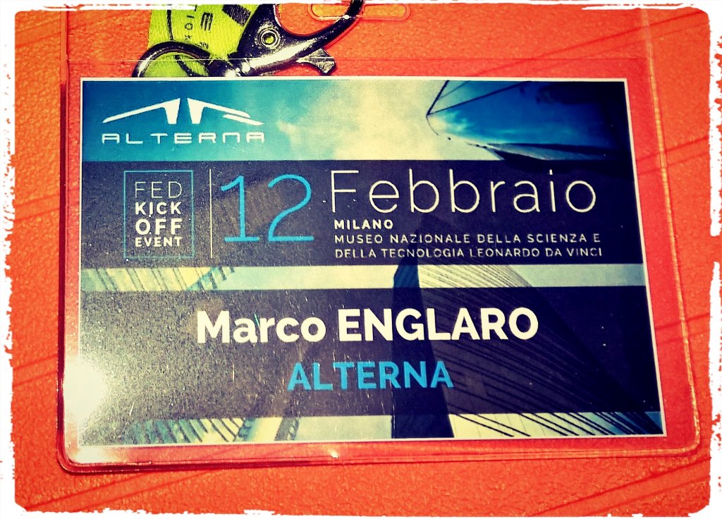 MarcoEnglaro's tweet photo. #FedKickOff @matteogi @aruscica @AnnaLigabue @AAlbertiALTEA Great @AlternaSrl #TogheterWeGrow @msimpresa #Pseller https://t.co/ymQmpR1M1D