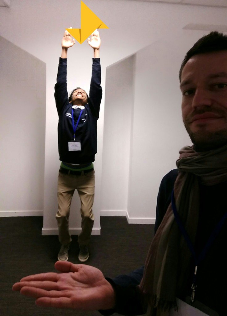 EnactusIAENancy's tweet photo. Selfie binôme booster...#booster16 @EnactusFrance https://t.co/h16mcGMkEC