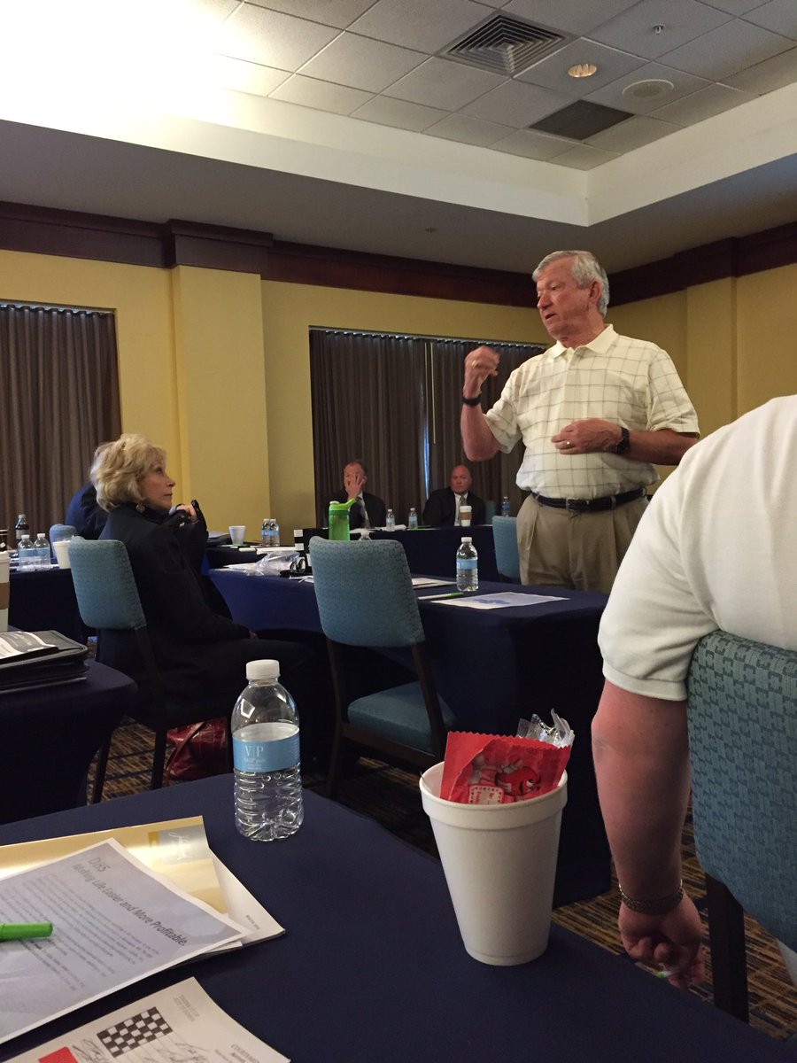 OlivetUPP's tweet photo. Learning a lot about long term care solutions before we start our educational voyage. https://t.co/l2aZmCn6sD