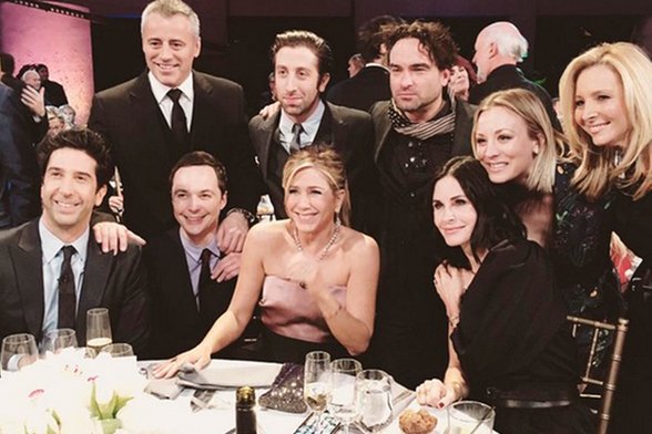 TheIndianBuddy's tweet photo. I can't believe they left chandler in the box for all these years #FriendsReunion https://t.co/FOF591ZopT