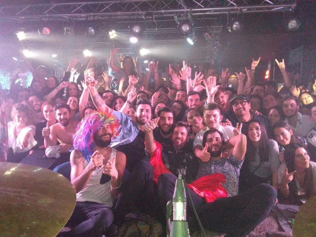 ElCanijodeJerez's tweet photo. Gracias Murcia por la energía gravitatoria de ayer en @SalaRem Estamos pensando en volver ya mismo. @Volcanmusica https://t.co/5zdsa4JhEO