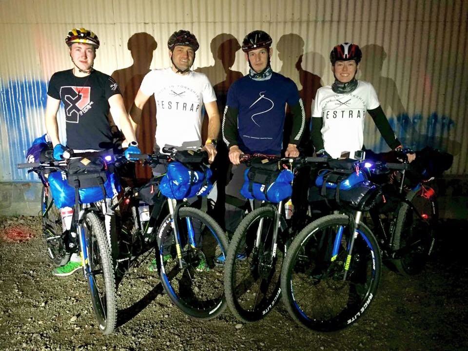 GreenSentinels's tweet image. Trialing the @ComrieCroftBike's with @RestrapLTD bike luggage &amp;amp; @use_exposure Lights for @PatagonianRace