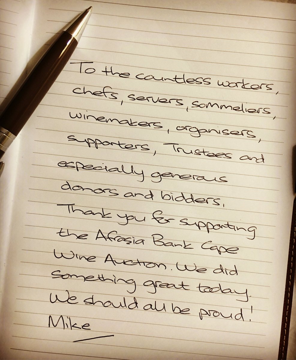 R15 million - changing lives in South African wine country. Great job everyone. #CWA2016