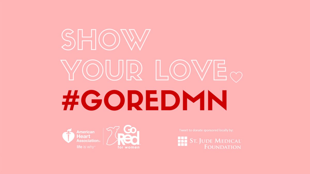 Ciara4pr's tweet photo. All I want for #ValentinesDay is your RT! @StJudeMedical will give $5 to research for every tweet tagged #GoRedMN ❤️ https://t.co/YiDoYpQKlP