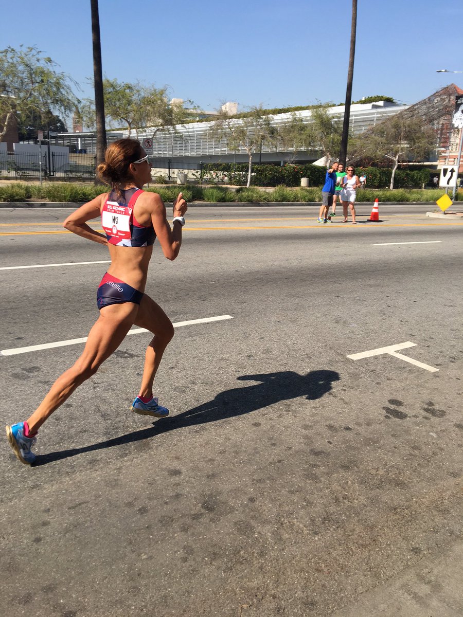 emmajcoburn's tweet image. Major ❤️❤️❤️ to @karagoucher who finished 4th today the the Olympic Trials.  #LA2016